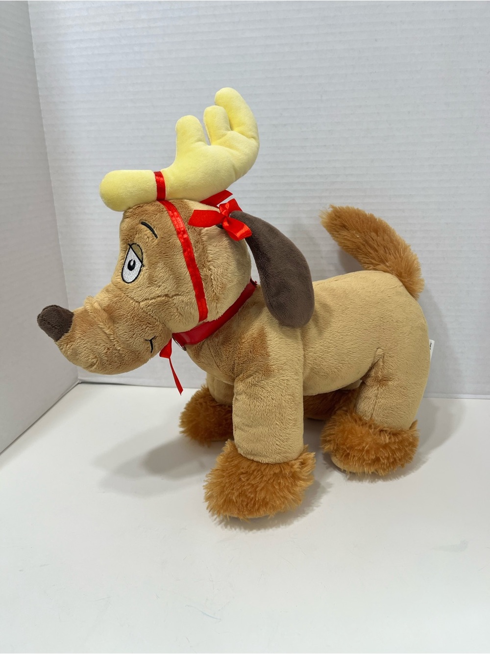 BUILD A BEAR dr. Seuss the grinch Dog Max plush stuffed animal Christmas toy